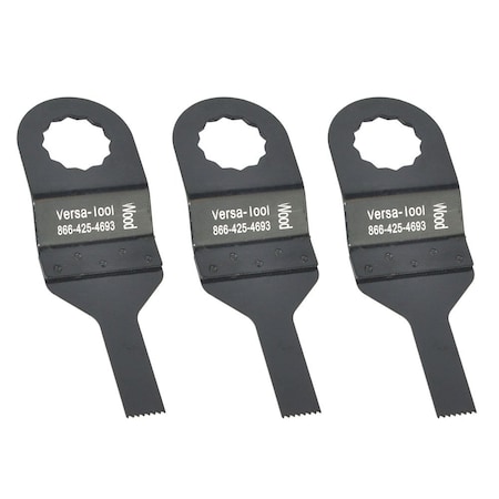 Versa Tool 10mm Stainless Steel Multi-Tool Saw, Fits Fein Supercut Oscillating Tools, PK 3 FB3G-D